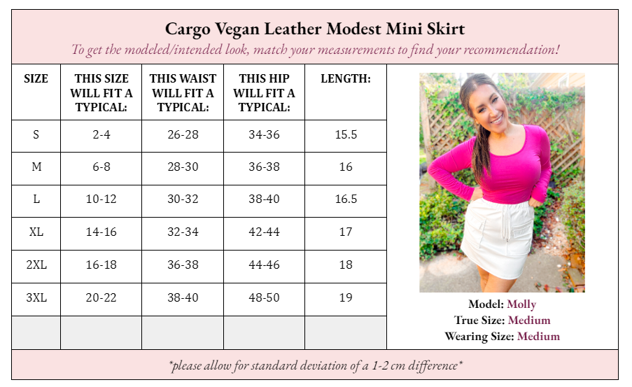 Campbell Cargo Vegan Leather Mini Skirt-skirt-WLM Wholesale-[option4]-[option5]-[option6]-[option7]-[option8]-Shop-Boutique-Clothing-for-Women-Online