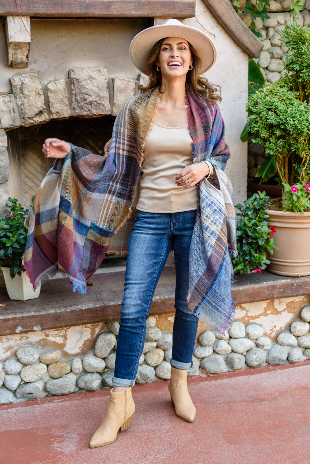 Can You Believe It Basic Long Sleeve Top In Sand-Womens-Ave Shops-[option4]-[option5]-[option6]-[option7]-[option8]-Shop-Boutique-Clothing-for-Women-Online