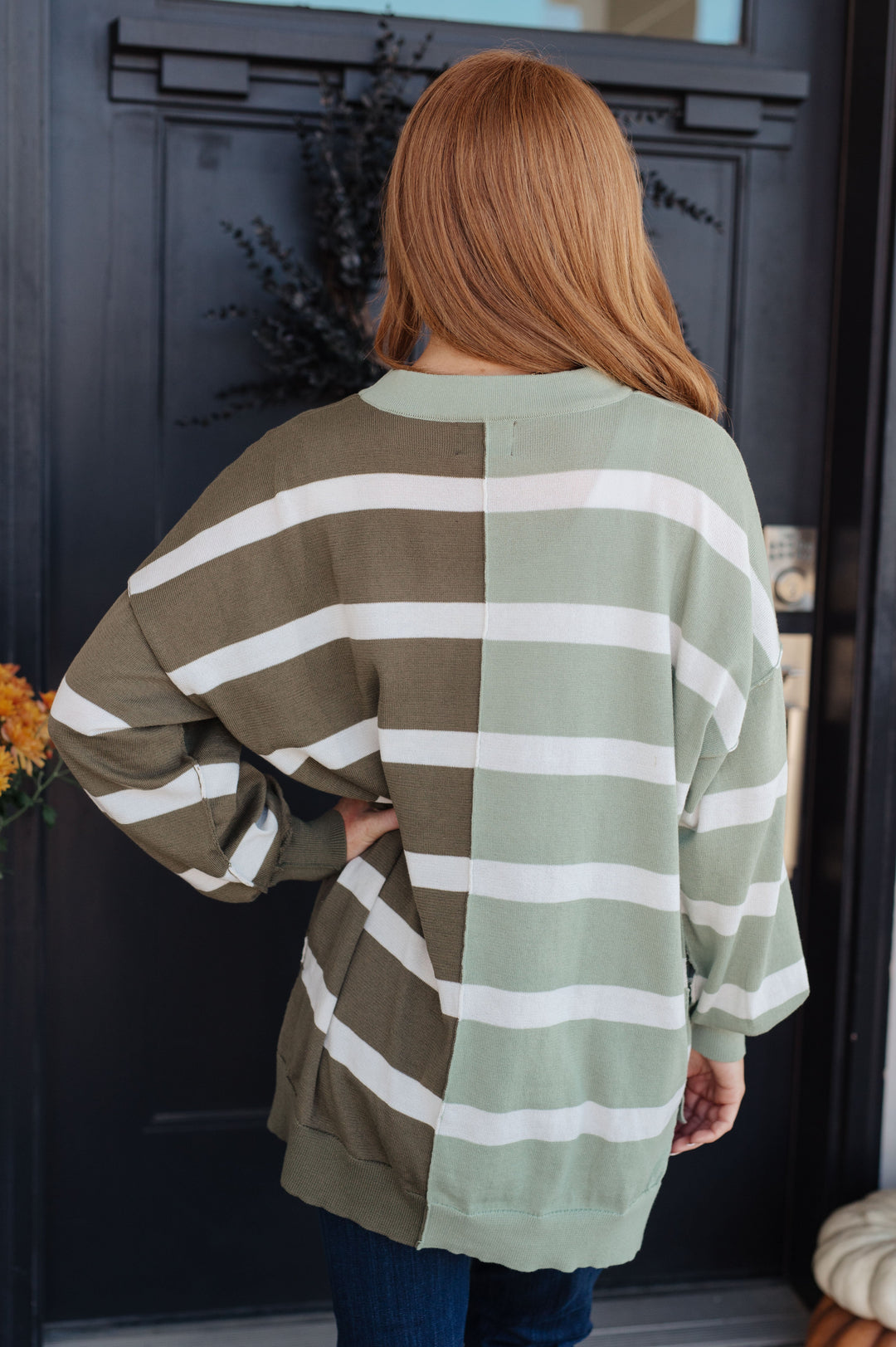 Can't Decide Color Block Striped Sweater-Tops-Ave Shops-[option4]-[option5]-[option6]-[option7]-[option8]-Shop-Boutique-Clothing-for-Women-Online