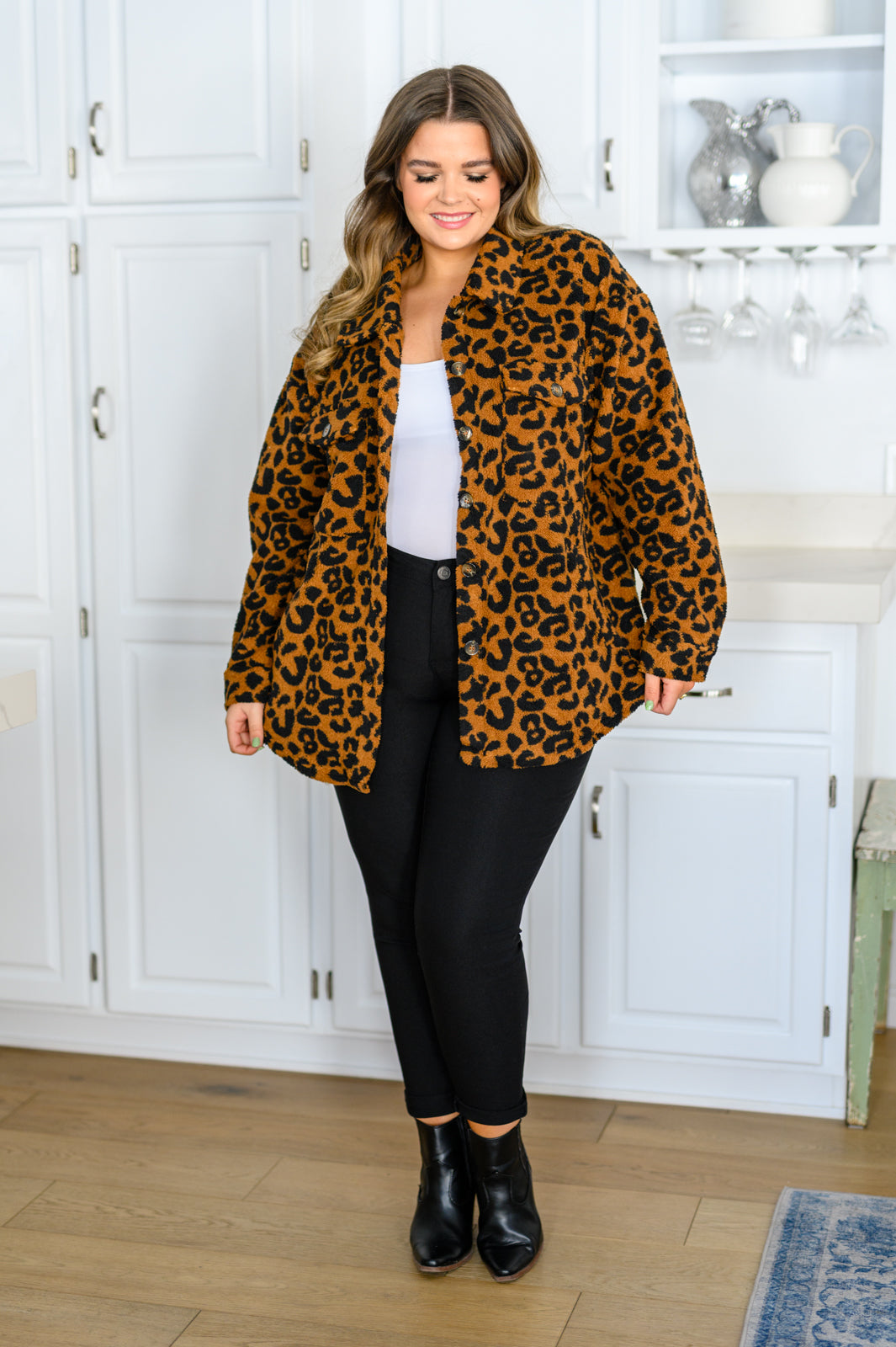 Castle Spotting Animal Print Jacket-Womens-Ave Shops-[option4]-[option5]-[option6]-[option7]-[option8]-Shop-Boutique-Clothing-for-Women-Online