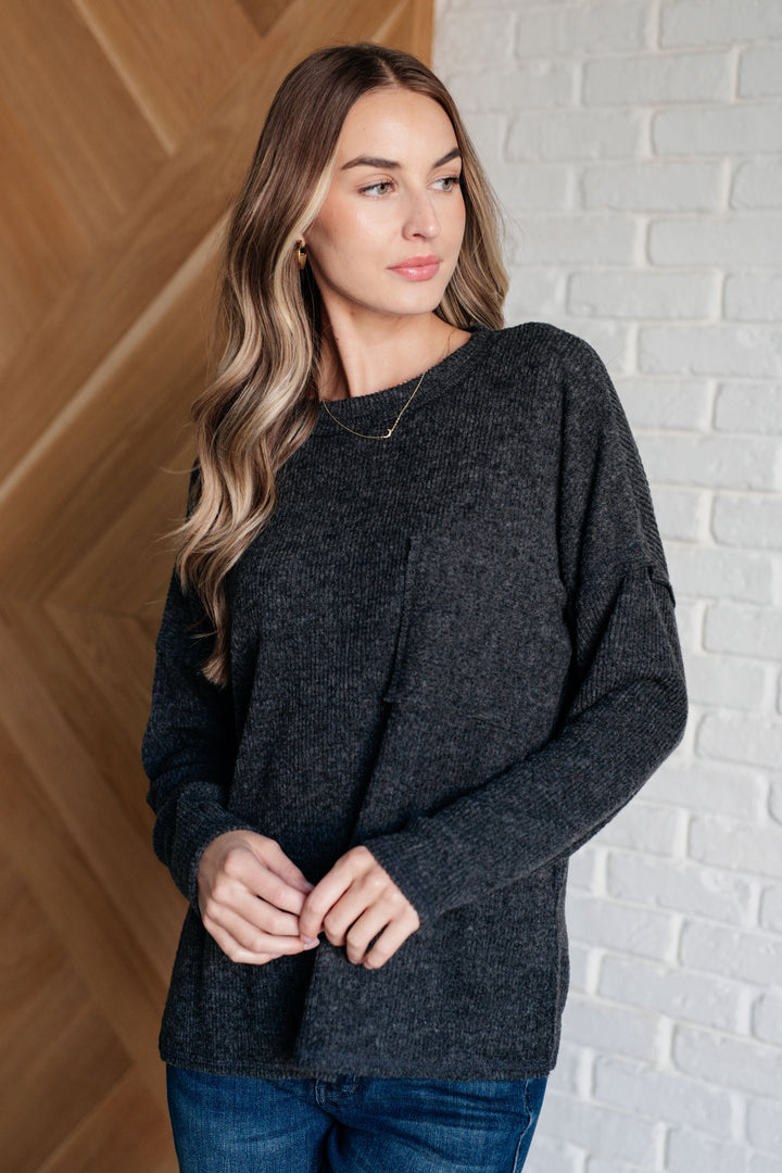 Zenana Casual Tuesday Ribbed Knit Sweater in Black-Tops-Ave Shops-[option4]-[option5]-[option6]-[option7]-[option8]-Shop-Boutique-Clothing-for-Women-Online