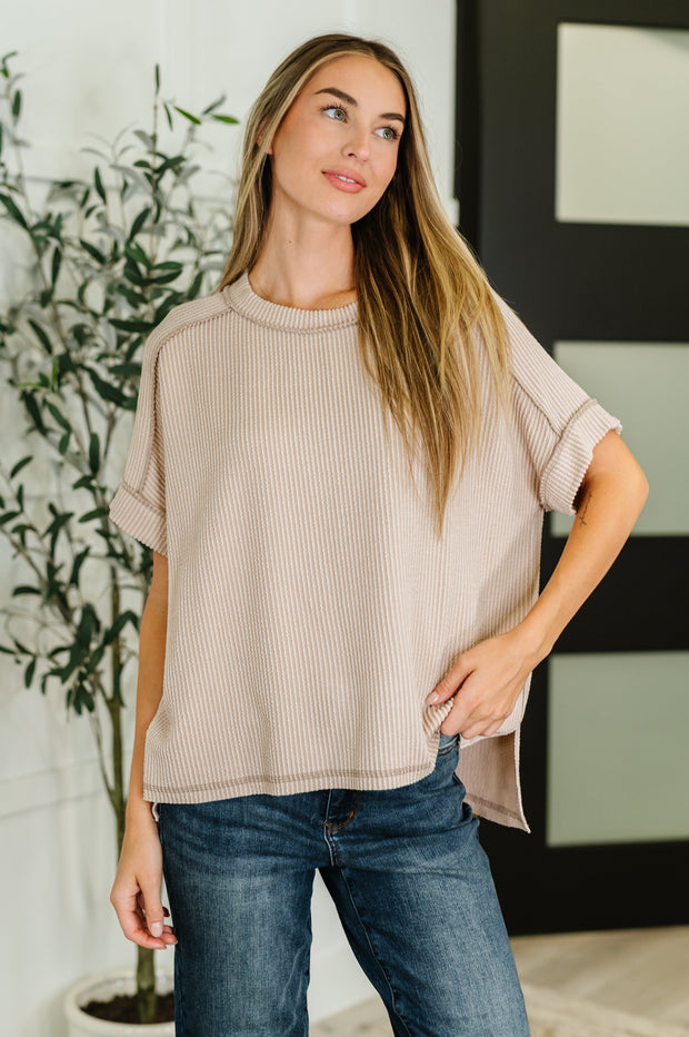 Zenana Catch Me Loungin’ Cable Ribbed Knit Top in Ash Mocha-Womens-Ave Shops-[option4]-[option5]-[option6]-[option7]-[option8]-Shop-Boutique-Clothing-for-Women-Online