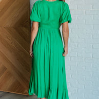 Catch a Cloud and Pin it Down Smocked Bodice Dress-Dresses-Ave Shops-[option4]-[option5]-[option6]-[option7]-[option8]-Shop-Boutique-Clothing-for-Women-Online