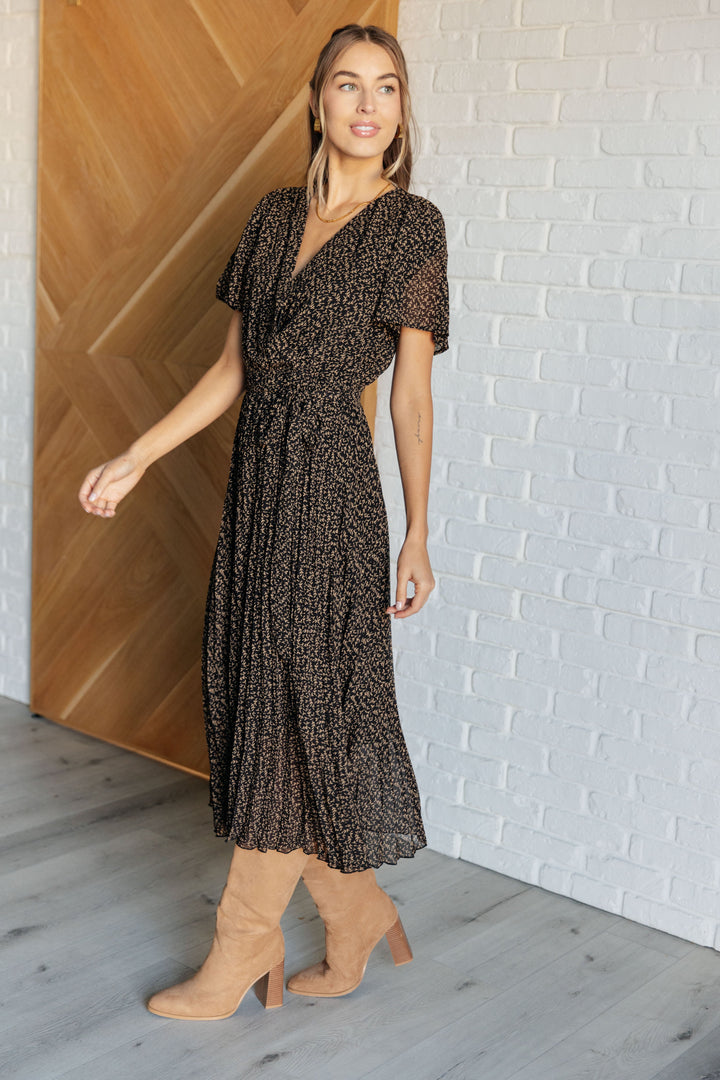 Cause a Scene Surplice Neck Dress-Dresses-Ave Shops-[option4]-[option5]-[option6]-[option7]-[option8]-Shop-Boutique-Clothing-for-Women-Online