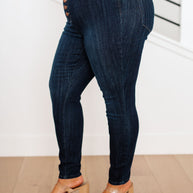 Judy Blue Celecia High Waist Hand Sanded Resin Skinny Jeans-Denim-Ave Shops-[option4]-[option5]-[option6]-[option7]-[option8]-Shop-Boutique-Clothing-for-Women-Online
