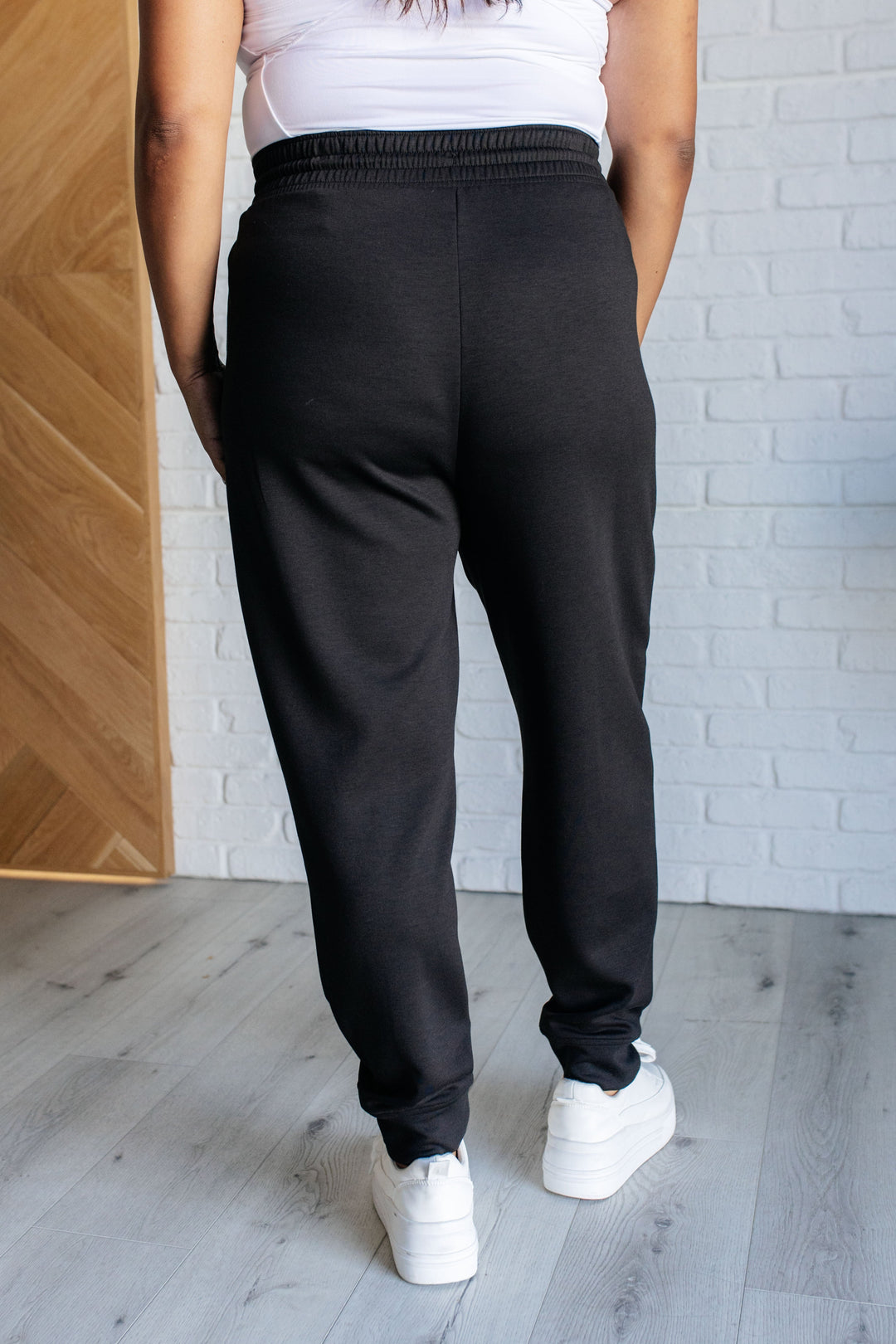 Zenana Center Seam Scuba Joggers in Black-Bottoms-Ave Shops-[option4]-[option5]-[option6]-[option7]-[option8]-Shop-Boutique-Clothing-for-Women-Online