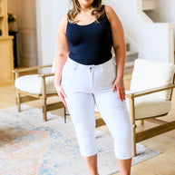 Certifiably Cool Mid Rise Capris-Denim-Ave Shops-[option4]-[option5]-[option6]-[option7]-[option8]-Shop-Boutique-Clothing-for-Women-Online