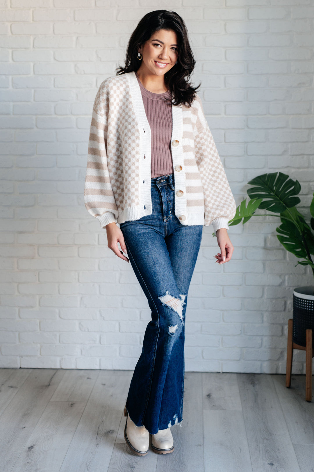 Check That Line Cardigan-Layers-Ave Shops-[option4]-[option5]-[option6]-[option7]-[option8]-Shop-Boutique-Clothing-for-Women-Online