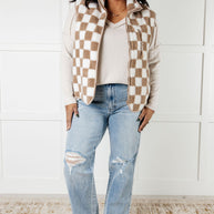 Check it Out Checkered Fleece Vest-Layers-Ave Shops-[option4]-[option5]-[option6]-[option7]-[option8]-Shop-Boutique-Clothing-for-Women-Online