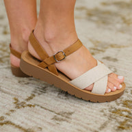 Chester Platform Nubuck Wedge Sandals in Cream-Womens-Ave Shops-[option4]-[option5]-[option6]-[option7]-[option8]-Shop-Boutique-Clothing-for-Women-Online