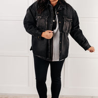 Chip Off the Old Colorblock V-Neck Henley in Grey-Tops-Ave Shops-[option4]-[option5]-[option6]-[option7]-[option8]-Shop-Boutique-Clothing-for-Women-Online