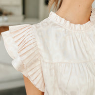 City Escape Top in Pearl-Womens-Ave Shops-[option4]-[option5]-[option6]-[option7]-[option8]-Shop-Boutique-Clothing-for-Women-Online