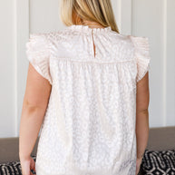 City Escape Top in Pearl-Womens-Ave Shops-[option4]-[option5]-[option6]-[option7]-[option8]-Shop-Boutique-Clothing-for-Women-Online