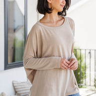 Clap For Yourself Long Sleeve Top-Tops-Ave Shops-[option4]-[option5]-[option6]-[option7]-[option8]-Shop-Boutique-Clothing-for-Women-Online