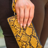 Clear Break Snakeskin Clutch-Womens-Ave Shops-[option4]-[option5]-[option6]-[option7]-[option8]-Shop-Boutique-Clothing-for-Women-Online