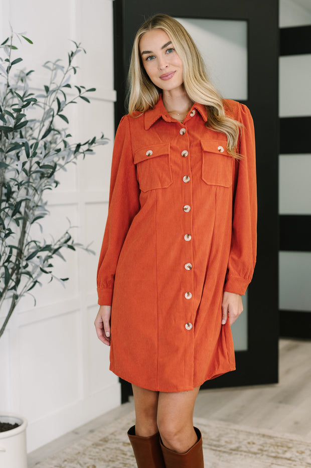 Clever in Corduroy Shirt Dress-Womens-Ave Shops-[option4]-[option5]-[option6]-[option7]-[option8]-Shop-Boutique-Clothing-for-Women-Online