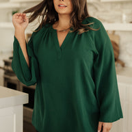 Climb On V-Neck Blouse-Blouses-Ave Shops-[option4]-[option5]-[option6]-[option7]-[option8]-Shop-Boutique-Clothing-for-Women-Online