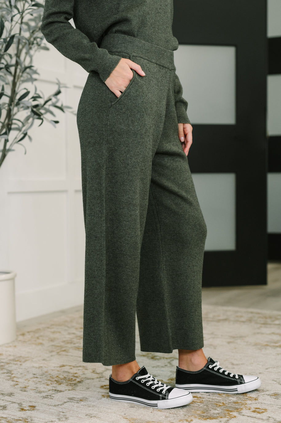 Clove Culottes in Moss-Womens-Ave Shops-[option4]-[option5]-[option6]-[option7]-[option8]-Shop-Boutique-Clothing-for-Women-Online