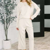 Clove Culottes in Oat-Womens-Ave Shops-[option4]-[option5]-[option6]-[option7]-[option8]-Shop-Boutique-Clothing-for-Women-Online