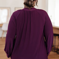 Closing Time Mock Neck Blouse-Tops-Ave Shops-[option4]-[option5]-[option6]-[option7]-[option8]-Shop-Boutique-Clothing-for-Women-Online