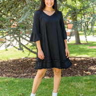 Coast Dress in Black-Womens-Ave Shops-[option4]-[option5]-[option6]-[option7]-[option8]-Shop-Boutique-Clothing-for-Women-Online