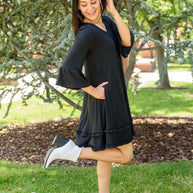 Coast Dress in Black-Womens-Ave Shops-[option4]-[option5]-[option6]-[option7]-[option8]-Shop-Boutique-Clothing-for-Women-Online