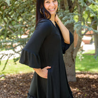 Coast Dress in Black-Womens-Ave Shops-[option4]-[option5]-[option6]-[option7]-[option8]-Shop-Boutique-Clothing-for-Women-Online