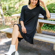 Coast Dress in Black-Womens-Ave Shops-[option4]-[option5]-[option6]-[option7]-[option8]-Shop-Boutique-Clothing-for-Women-Online