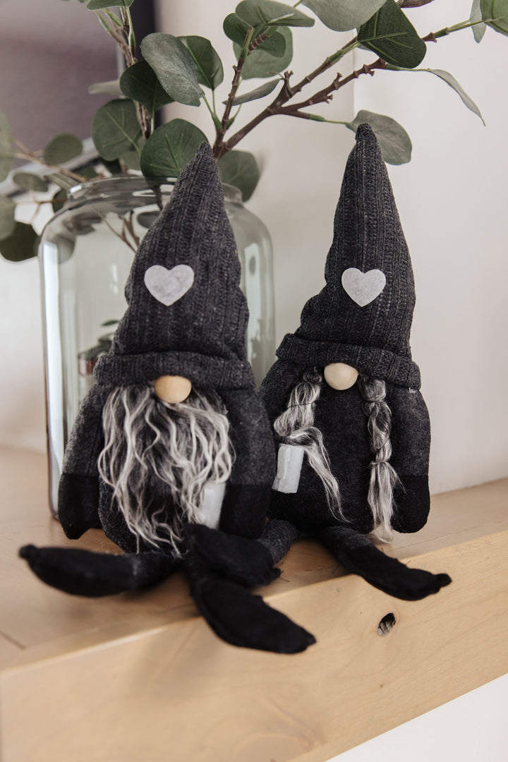 Coffee Lover Gnomes Set of 2 in Charcoal-Home & Decor-Ave Shops-OS-[option4]-[option5]-[option6]-[option7]-[option8]-Shop-Boutique-Clothing-for-Women-Online