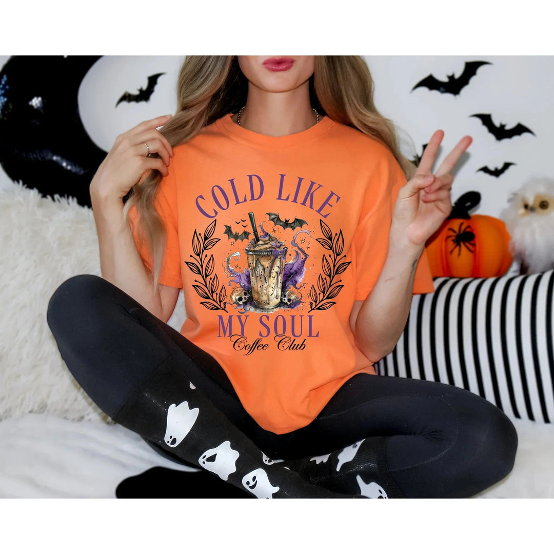 Cold Like My Soul Coffee Club GRAPHIC TEE-Gabreila Wholesale-[option4]-[option5]-[option6]-[option7]-[option8]-Shop-Boutique-Clothing-for-Women-Online