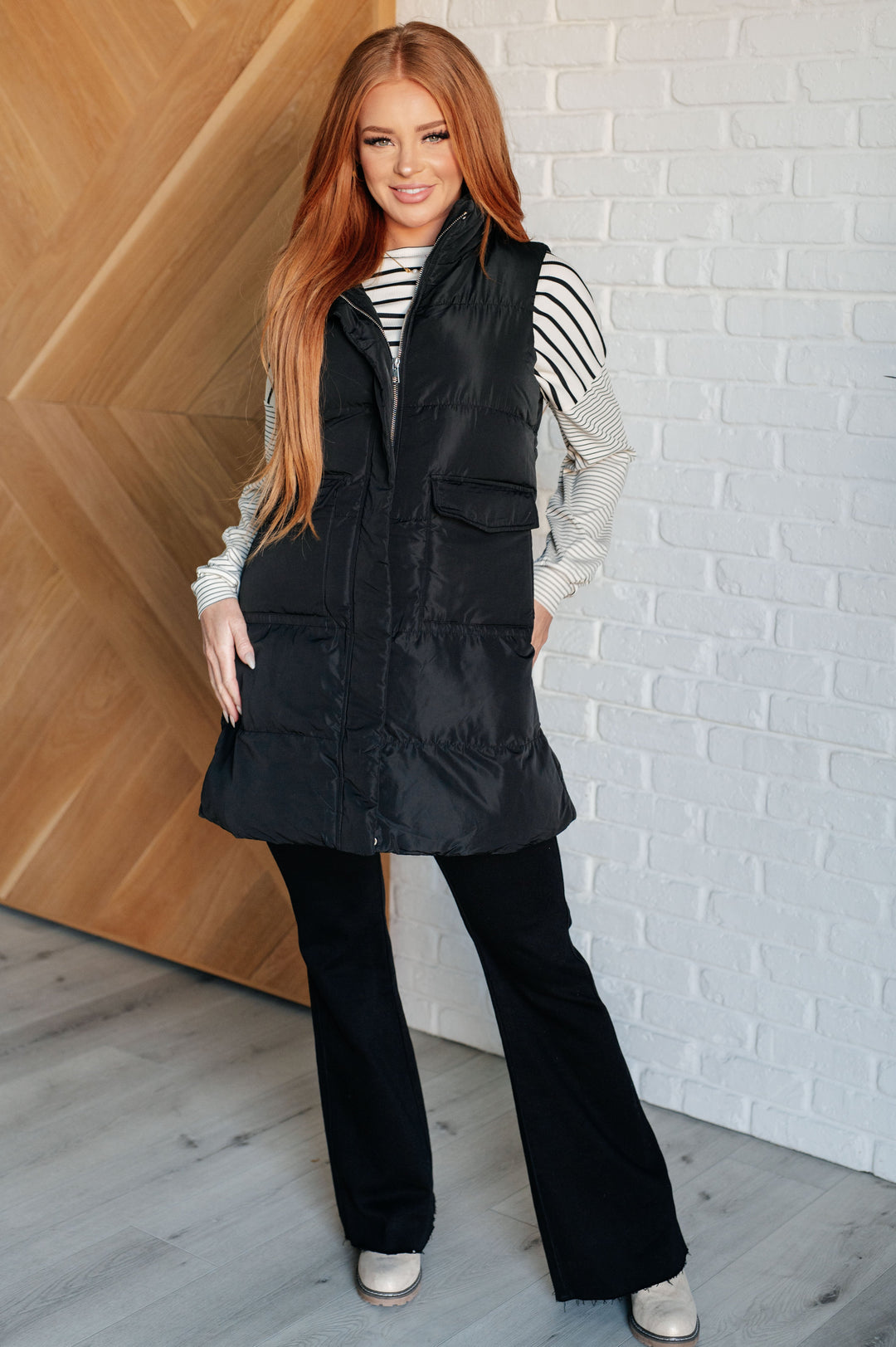 Cold and Calculated Longline Puffer Vest-Layers-Ave Shops-[option4]-[option5]-[option6]-[option7]-[option8]-Shop-Boutique-Clothing-for-Women-Online