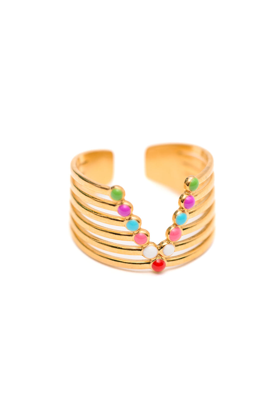 Color In The Lines Ring-Accessories-Ave Shops-[option4]-[option5]-[option6]-[option7]-[option8]-Shop-Boutique-Clothing-for-Women-Online