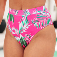 Barbados Tropical Print Swim Bottoms-Swimwear-Ave Shops-[option4]-[option5]-[option6]-[option7]-[option8]-Shop-Boutique-Clothing-for-Women-Online