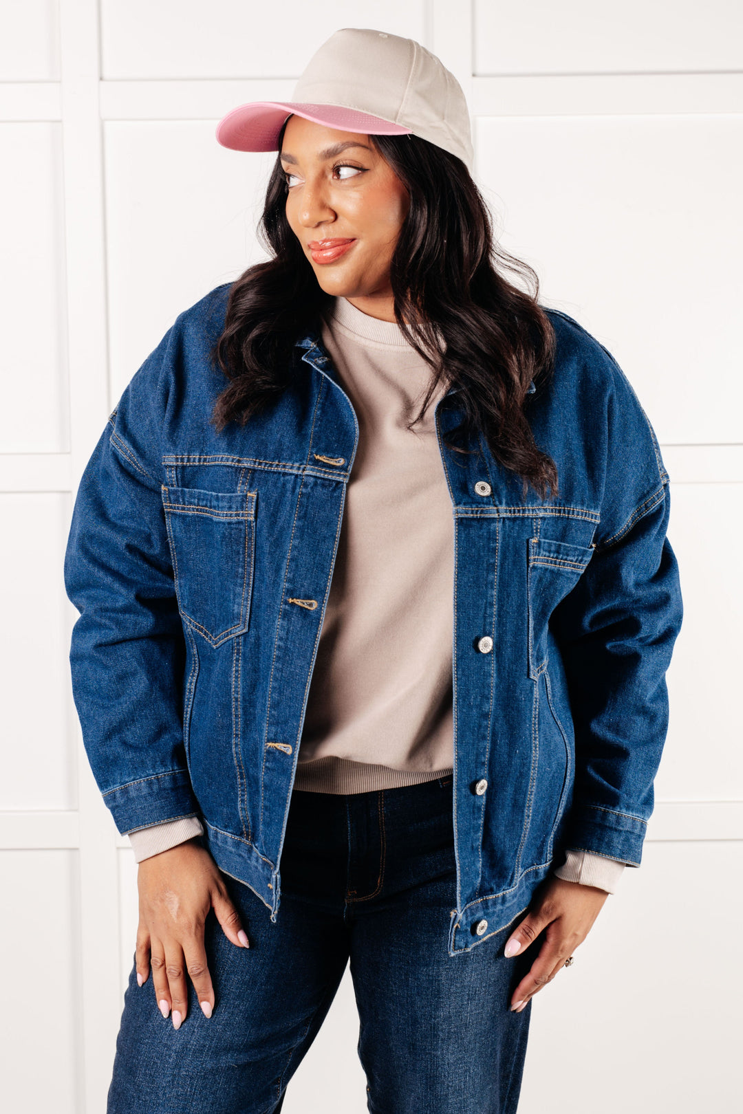 Have We Met Oversized Denim Jacket-Denim-Ave Shops-[option4]-[option5]-[option6]-[option7]-[option8]-Shop-Boutique-Clothing-for-Women-Online