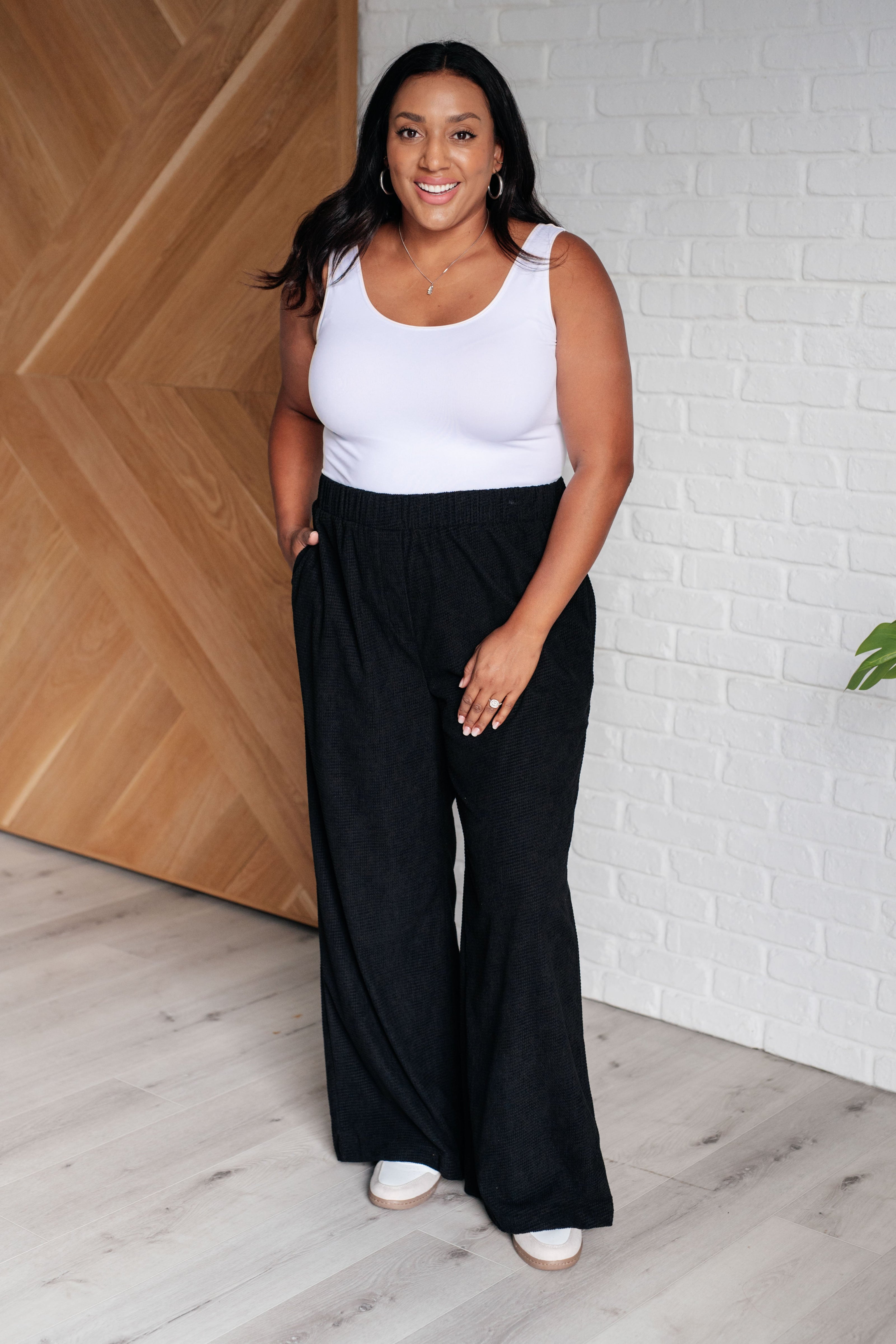 Come Rain or Shine Wide Leg Pants-Bottoms-Ave Shops-[option4]-[option5]-[option6]-[option7]-[option8]-Shop-Boutique-Clothing-for-Women-Online