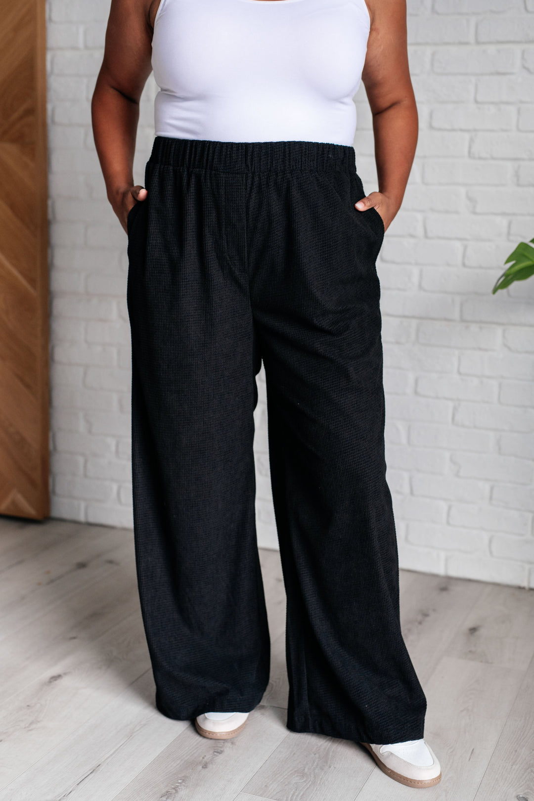 Come Rain or Shine Wide Leg Pants-Bottoms-Ave Shops-[option4]-[option5]-[option6]-[option7]-[option8]-Shop-Boutique-Clothing-for-Women-Online