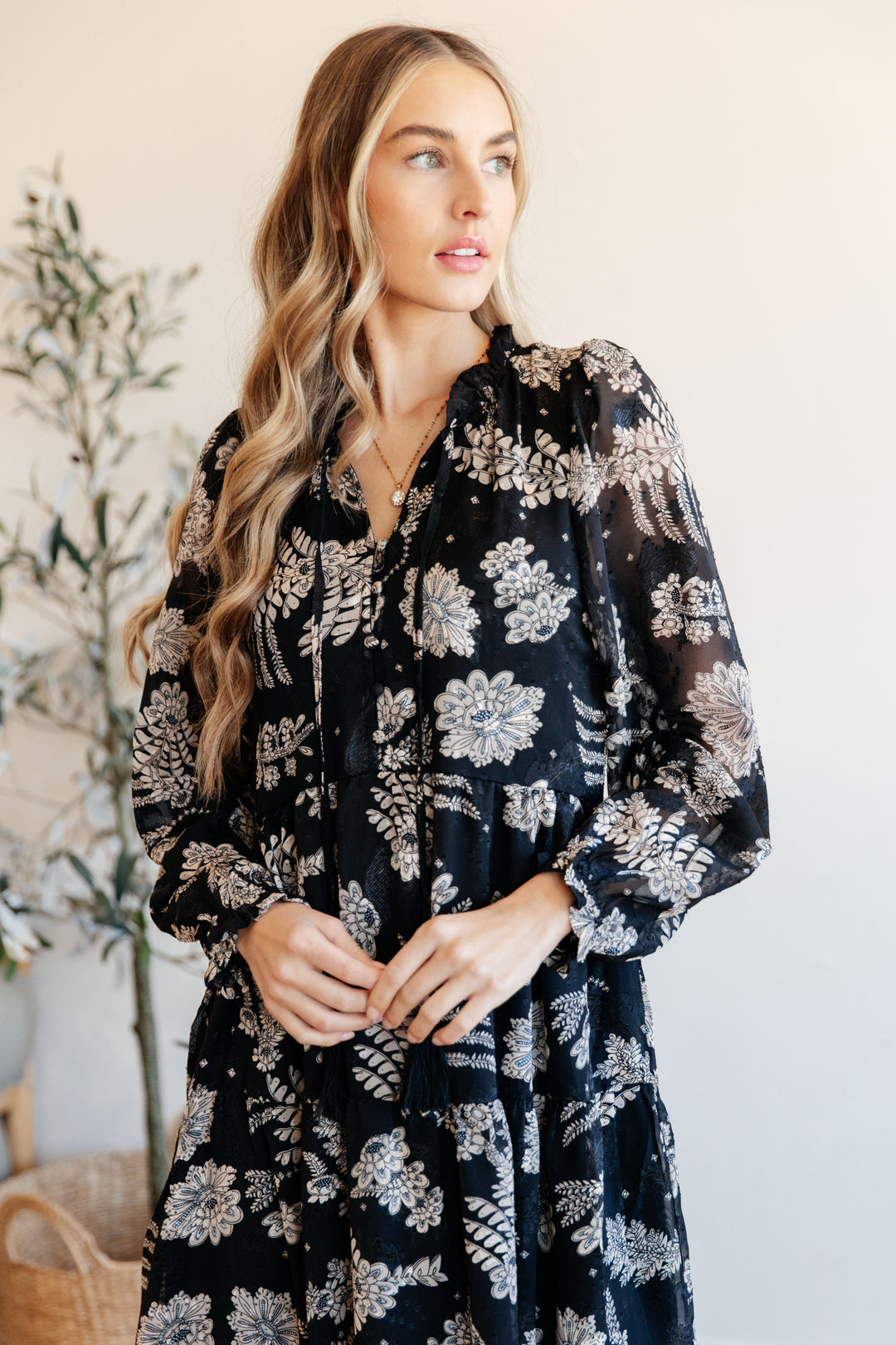 Come Take My Hand Floral Dress-Womens-Ave Shops-[option4]-[option5]-[option6]-[option7]-[option8]-Shop-Boutique-Clothing-for-Women-Online