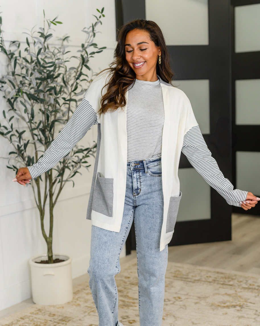 Mood Swingin' Casual Drop Shoulder Tee in Grey-Womens-Ave Shops-[option4]-[option5]-[option6]-[option7]-[option8]-Shop-Boutique-Clothing-for-Women-Online