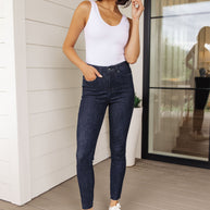 Judy Blue Constance High Rise Control Top Skinny Jeans-Denim-Ave Shops-[option4]-[option5]-[option6]-[option7]-[option8]-Shop-Boutique-Clothing-for-Women-Online