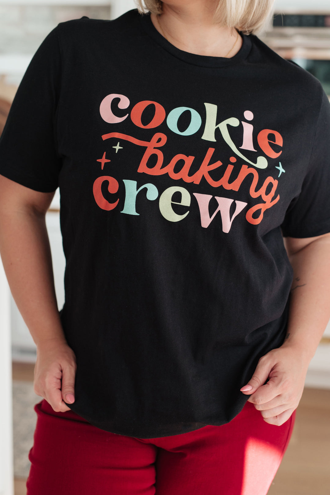 Cookie Baking Crew Graphic T-Tops-Ave Shops-[option4]-[option5]-[option6]-[option7]-[option8]-Shop-Boutique-Clothing-for-Women-Online