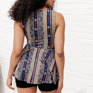 Cool Connections Peplum Tank-Tops-Ave Shops-[option4]-[option5]-[option6]-[option7]-[option8]-Shop-Boutique-Clothing-for-Women-Online