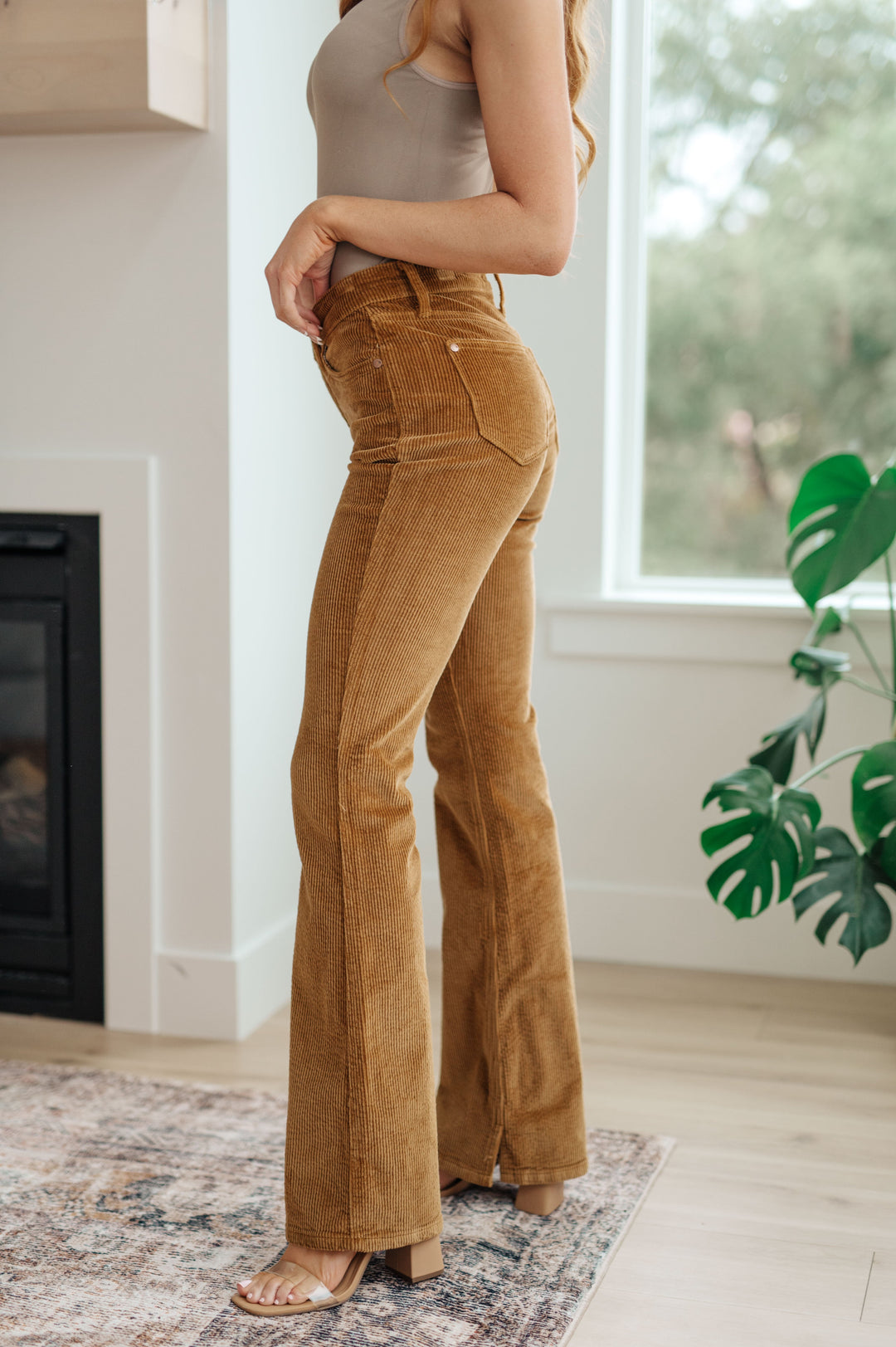 Judy Blue Cordelia Bootcut Corduroy Pants in Camel-Bottoms-Ave Shops-[option4]-[option5]-[option6]-[option7]-[option8]-Shop-Boutique-Clothing-for-Women-Online