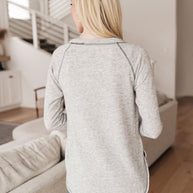 Cream Comfort Top In Heather Gray-Womens-Ave Shops-[option4]-[option5]-[option6]-[option7]-[option8]-Shop-Boutique-Clothing-for-Women-Online