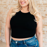 Cream of the Crop Rib Knit Tank Top in Black-Tops-Ave Shops-[option4]-[option5]-[option6]-[option7]-[option8]-Shop-Boutique-Clothing-for-Women-Online