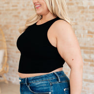 Cream of the Crop Rib Knit Tank Top in Black-Tops-Ave Shops-[option4]-[option5]-[option6]-[option7]-[option8]-Shop-Boutique-Clothing-for-Women-Online