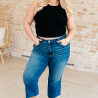 Cream of the Crop Rib Knit Tank Top in Black-Tops-Ave Shops-[option4]-[option5]-[option6]-[option7]-[option8]-Shop-Boutique-Clothing-for-Women-Online