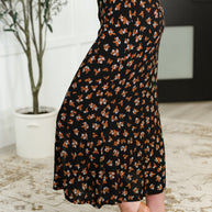 Crisp Kiss Midi Skirt in Rust, White and Black-Womens-Ave Shops-[option4]-[option5]-[option6]-[option7]-[option8]-Shop-Boutique-Clothing-for-Women-Online