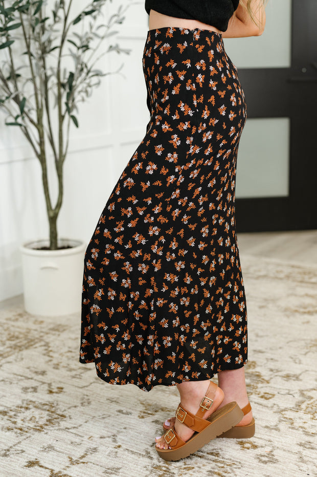 Crisp Kiss Midi Skirt in Rust, White and Black-Womens-Ave Shops-[option4]-[option5]-[option6]-[option7]-[option8]-Shop-Boutique-Clothing-for-Women-Online