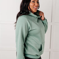 Crosswalk Textured Hoodie in Green-Tops-Ave Shops-[option4]-[option5]-[option6]-[option7]-[option8]-Shop-Boutique-Clothing-for-Women-Online