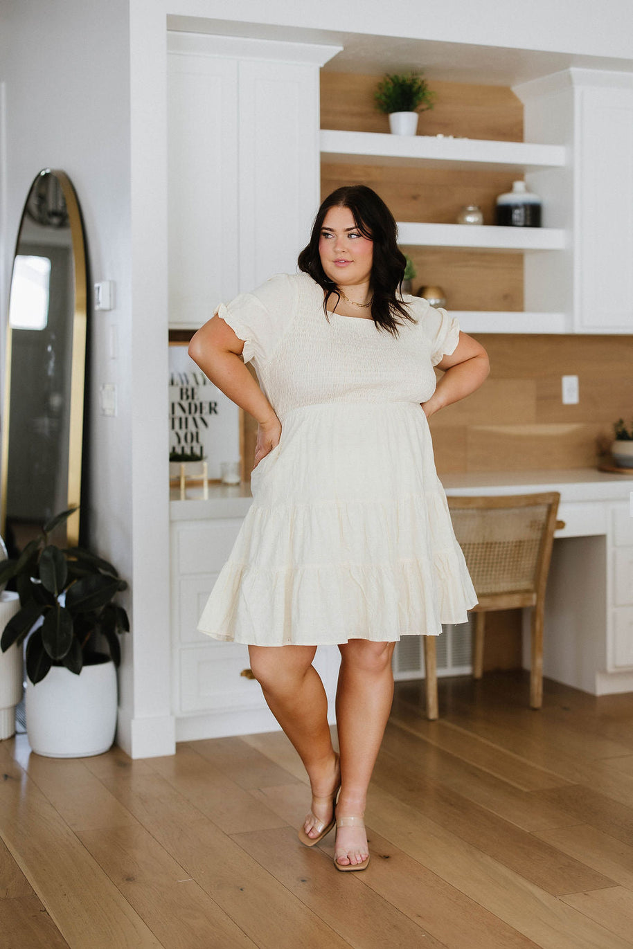 Cute Situation Square Neck Dress-Dresses-Ave Shops-[option4]-[option5]-[option6]-[option7]-[option8]-Shop-Boutique-Clothing-for-Women-Online